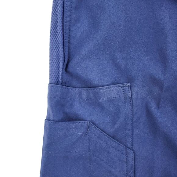 Carhartt Scrub Pants Men's Large Blue Nursing Medical Multi Cargo Pockets - Picture 9 of 13